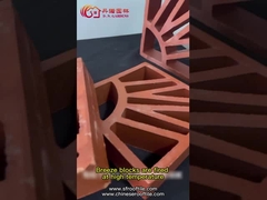 Blokken van de de Muurwind van terracotta de Rode Clay Hollow Bricks Outdoor Screen