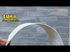 Buiten Ceramisch imiteer de Houten Tegels van de Oppervlakte Flexibele Muur Bouwend Decoratief Materiaal