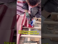 Vele van het het Hoteldak van de Kleuren Spaanse Ceramische Villa Tegelsgrootte 220*220mm