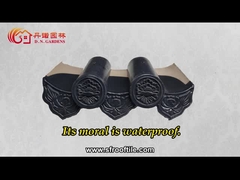 Traditionele Ceramische Chinese Zwarte Kleur Verglaasde Daktegels en Toebehoren