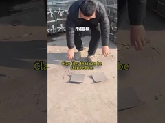 Ongelaste klei platte daktegels voor tuin paviljoen kunst scheidingsmuren en achtergrond wand decoratie