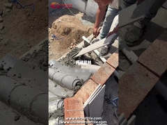 Chinees tempelmateriaal Grijs daktegel ongelast