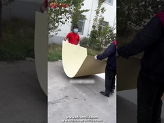 Het decoratieve Flexibele Comité van het de Muurvernisje van Clay Wall Tile Anti Aging Lichtgewicht Flexibele