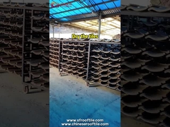 Japanse stijl grijze leisteen daktegel voor villa theehuis dakbedekking