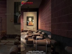 Ventileerde geperforeerde bakstenen voor wandbekleding