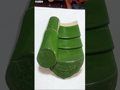 Chinese groene glazen dakpannen antiek