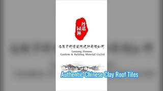 Authentieke Chinese kleidakpannen voor antieke gebouwen