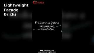 geschuimd keramiek holle bakstenen gevelpanelen muurblok