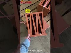 Moderne terracotta Breeze-blokken voor stijlvolle privacymuren