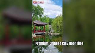 Chinese kleidakpannen voor tempel en privéwoning