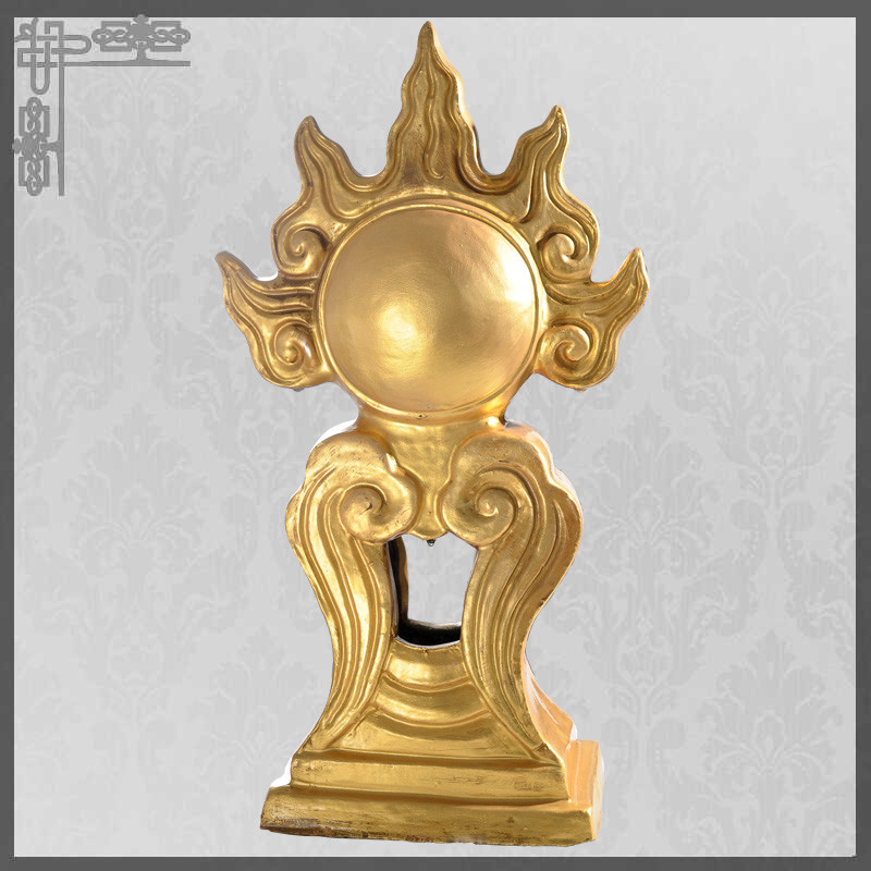 Chinese het Dakdecoratie Art Collection Customizable Size Color van Finial van het vuurboldak