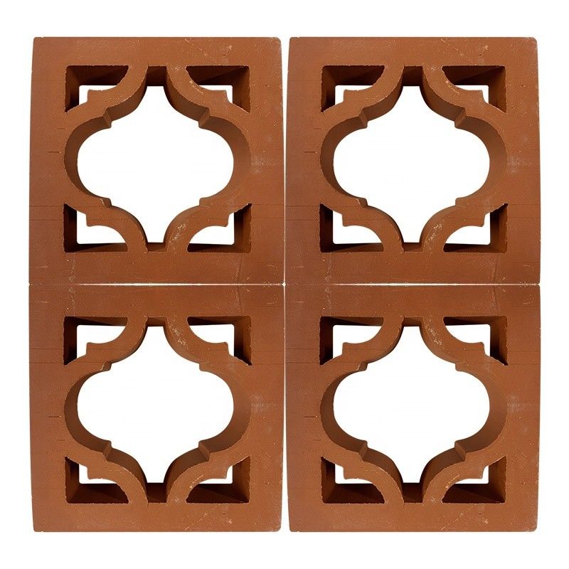 Fabrikant van terracotta Breeze-blokken Decoratieve holle kleistenen voor gevels en tuinmuren