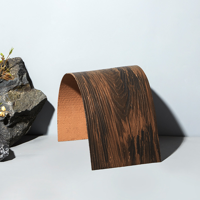 Buiten Ceramisch imiteer de Houten Tegels van de Oppervlakte Flexibele Muur Bouwend Decoratief Materiaal