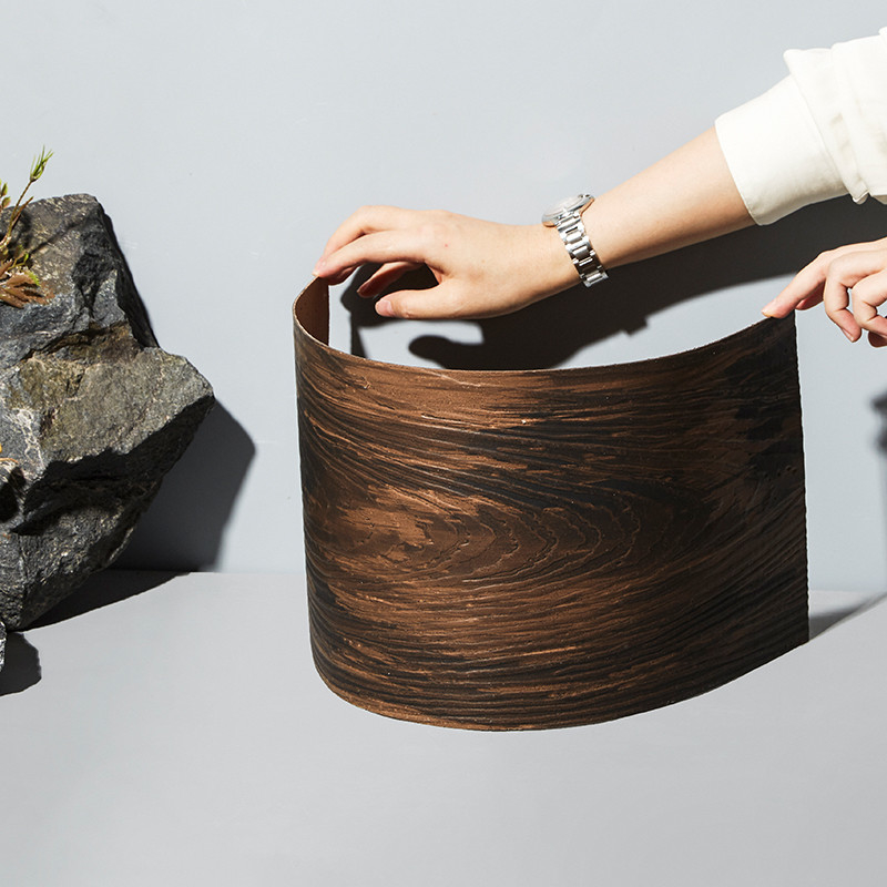 Buiten Ceramisch imiteer de Houten Tegels van de Oppervlakte Flexibele Muur Bouwend Decoratief Materiaal
