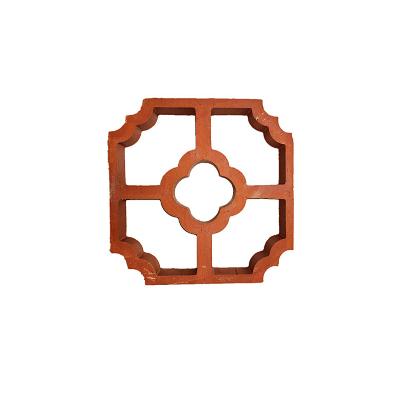 Geometrische bries Terracotta Muurstenen Block Decoratie Buitenpaneel Muur Gebouw Gevel bekleding