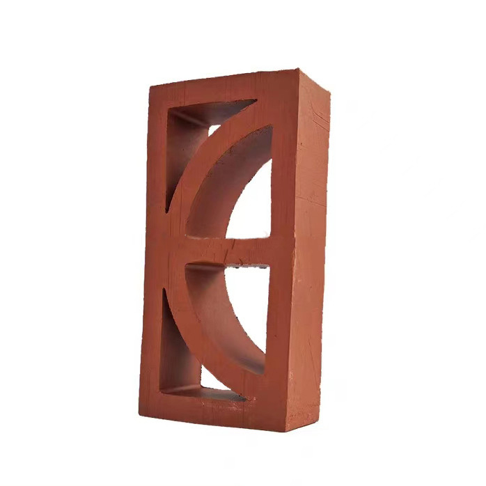 Natuurlijke terracotta holle klei blokken baksteen materiaal gebouw wandpanelen decoratieve bries