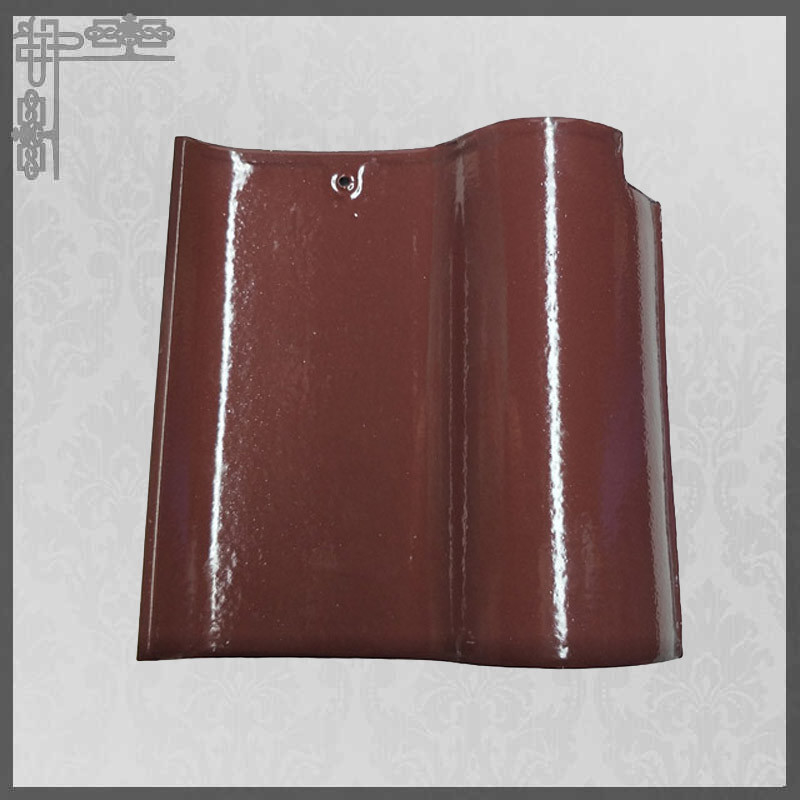 Spaanse S-type Terracotta Keramische daktegels Huizen Dakbedekkingsmaterialen Aangepaste kleur