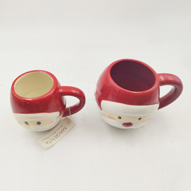 Leuke keramische dieren 3D-gezichtsbekertjes met de hand geschilderde nieuwheid koffiebeker voor cadeautje thuisrestaurant