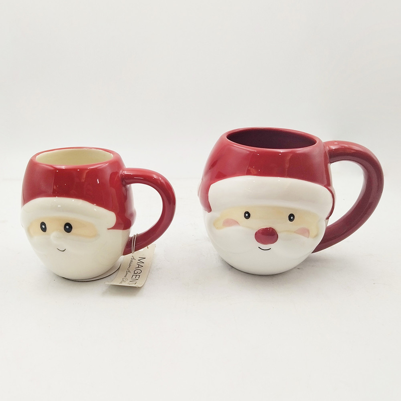 Leuke keramische dieren 3D-gezichtsbekertjes met de hand geschilderde nieuwheid koffiebeker voor cadeautje thuisrestaurant