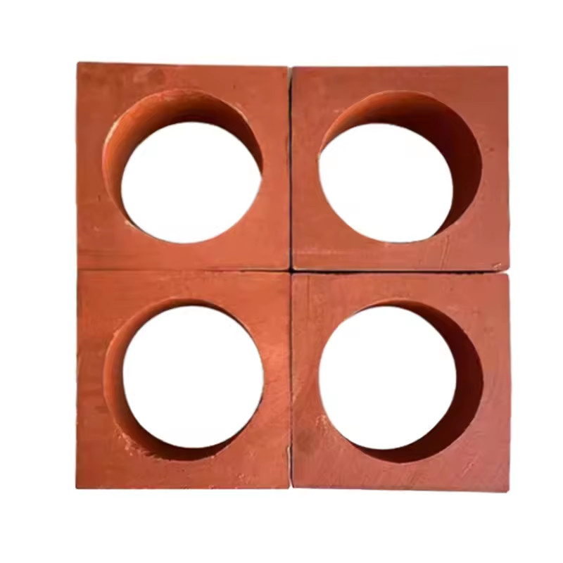 Installatie zonder inspanning en minimaal onderhoud Terracotta briesblokken voor een eenvoudig ontwerp