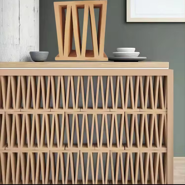 Terracotta-scherm Decoratieve bries blokvorm bakstenen voor plafond en muur veelzijdig ontwerp