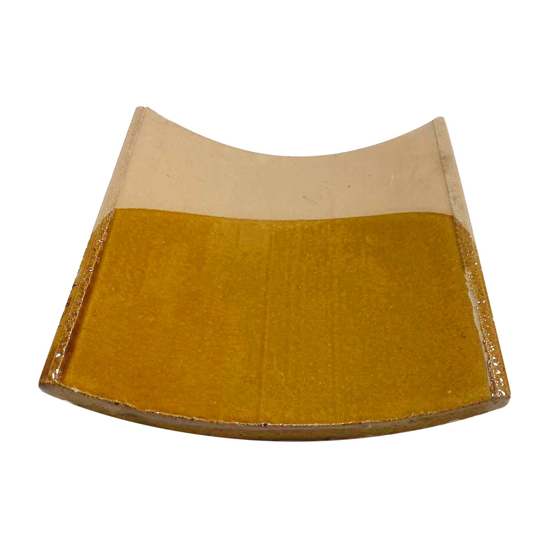 Chinese glazen daktegel Elegante gele glazuur Langdurig voor oude keizerlijke stijl Daken Modern ontwerp