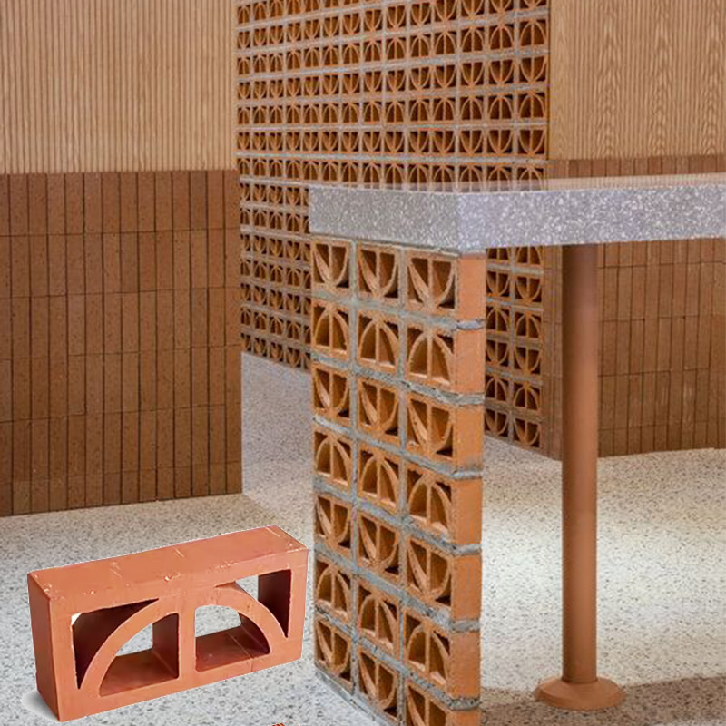 Bouwmateriaal Muurversiering Holle baksteen terracotta briesblok voor thuis kantoor keuken en open muren