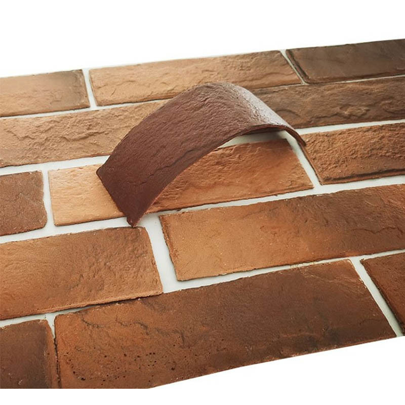 Morden Design Bodem Textuur Flexibele zachte steen muur klei tegels MCM Kunststeen fineer voor buitenmuur decoratie