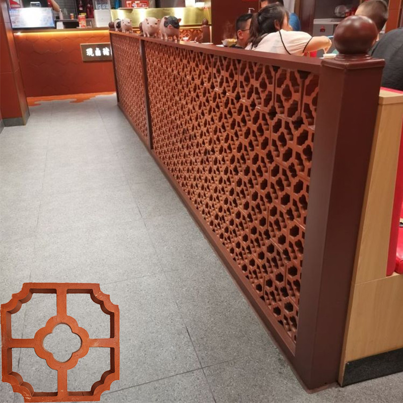 Zonnebloem Buiten Interieur Terracotta Muur Briesblokken Tuinpaneel Gevel baksteen