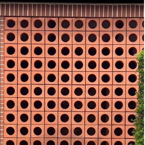 Klassiek ontwerp handgemaakte terrascota tuinmuurblokken voor buitengevels en muren
