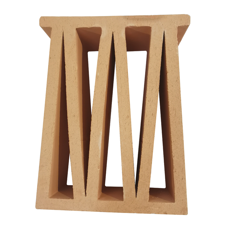 Terracotta Breeze Block Mould M Shape Wall Panel Interieur Decoratieve Vuurstenen Voor Buiten Perforated Decoratie Design