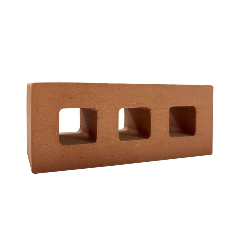 Terracotta huis bouwblok decoratief materiaal rechthoekig hol geperforeerd baksteen buiten
