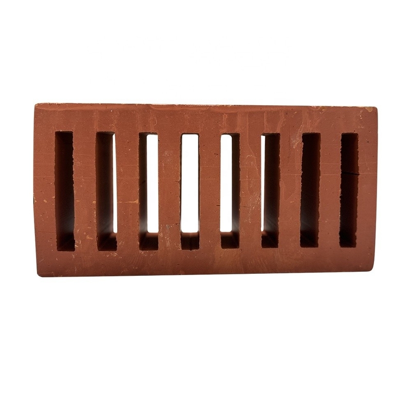 Terracotta huis bouwblok decoratief materiaal rechthoekig hol geperforeerd baksteen buiten