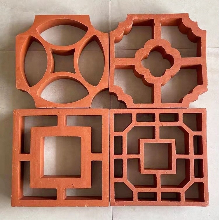 800 Centigrade Warmte-isolatie Rode Vuur Klei Finer bakstenen voor klassieke buitenmuurontwerp Klassieke ontwerpstijl