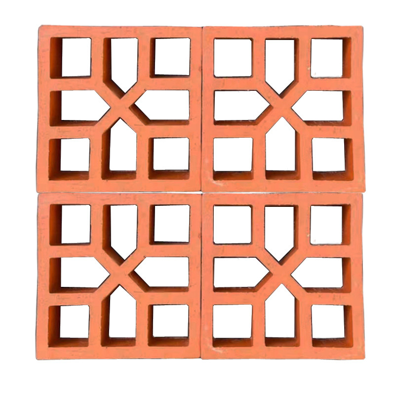 250*250*70 mm Gemene grootte Decoratieve bakstenen muur Briesblok Beton met 7% Absorptie