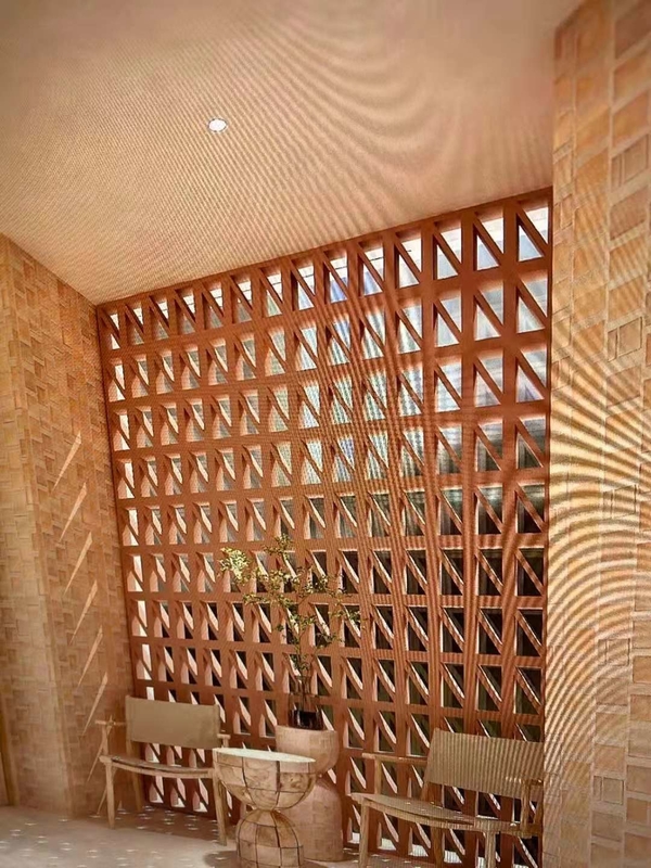 Cement Buitenmuurblokken Decoratieve zonnebakken Kunstmatige holle bakstenen