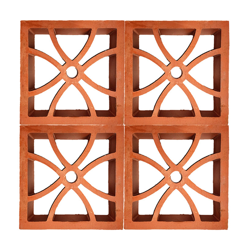 Klassieke decoratieve holle bakstenen tuin hekken Briesblok met ingewikkeld ontwerp