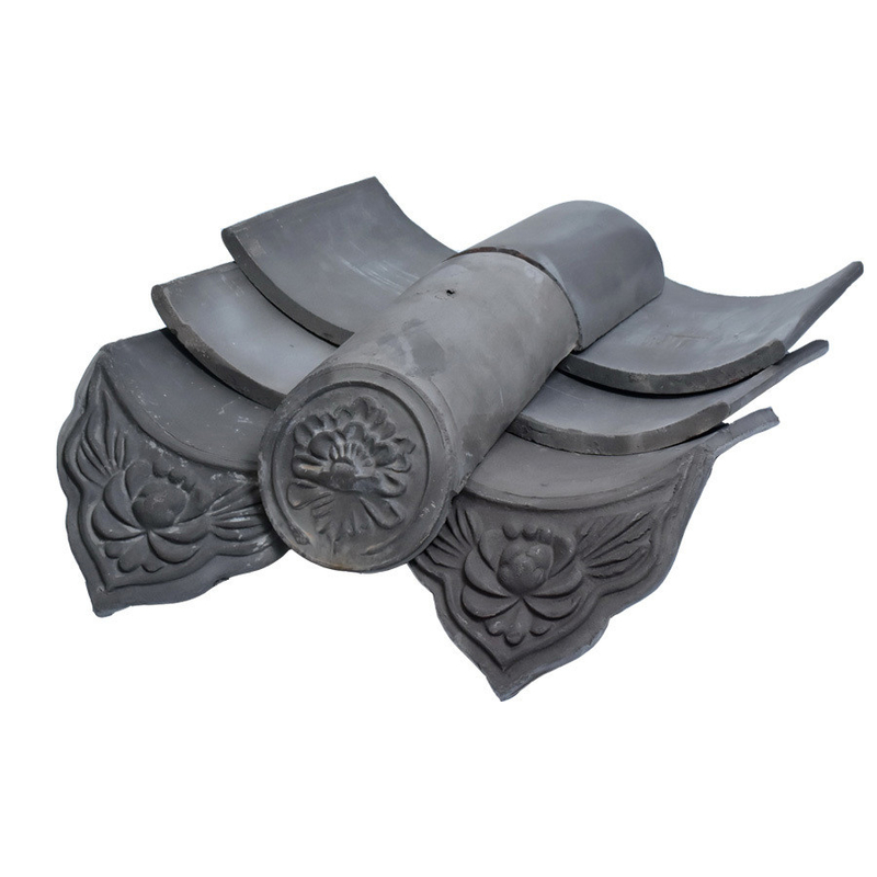 Traditionele Chinese tempel klei dakpannen Accessoires 6% wateropname Voor traditioneel bouwmateriaal