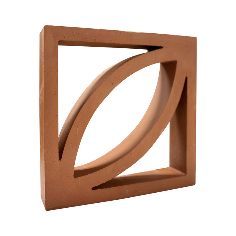 Nieuw ontwerp Terracotta bakstenen holle bakstenen decoratieve keramische wandtegels voor Ourdoor gebouw