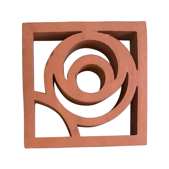 Nieuw ontwerp buitenwandtegels voor hek Decoratieve terracotta briesblokken