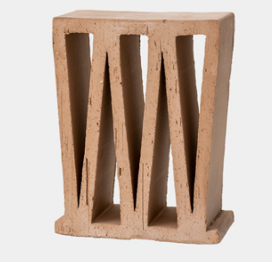 Nieuwe briesblokvormen gemaakt van terracotta geperforeerde bakstenen bruin decoratief holle wandtegels