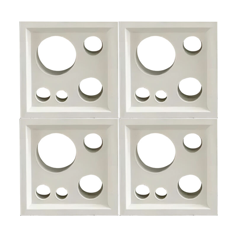 Breeze Blocks Cement Geperforeerde Blokken Ventilatie Beton Muur Scherm Blok Binnen Buiten Decoratie Baksteen Modern