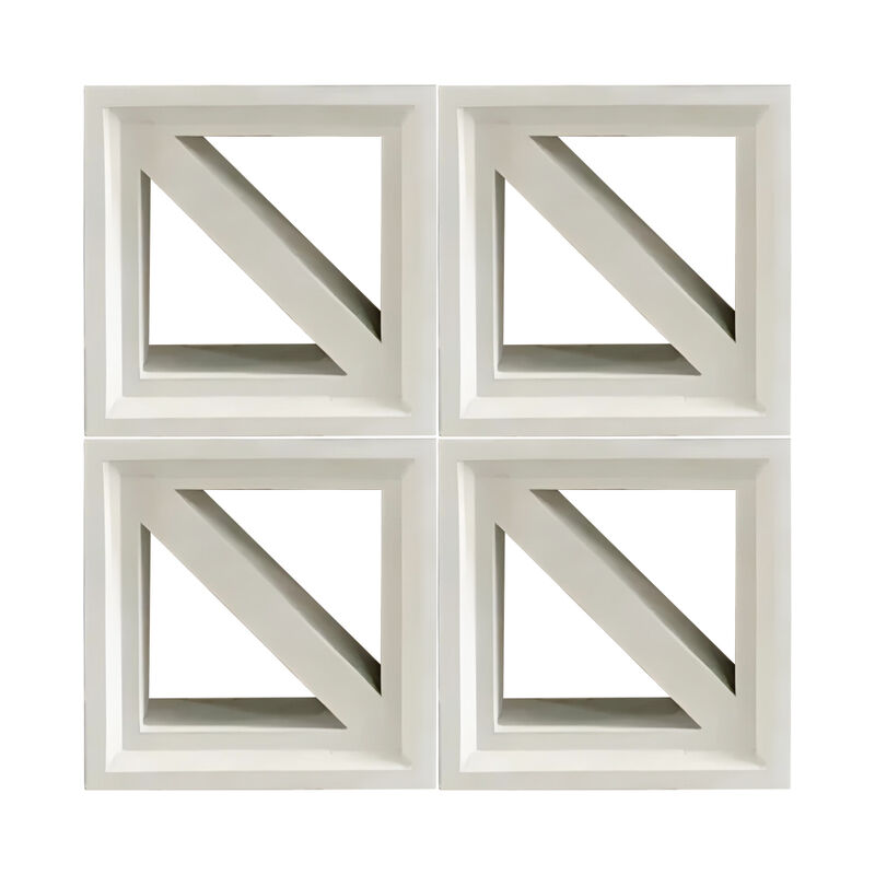 Buitenmuur Binnen Buiten 200*200mm Villa Decoratie Holle Cementsteen Beton Windblokken