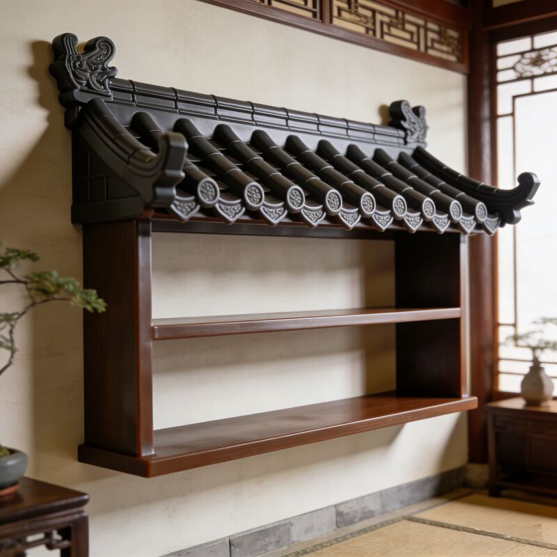 Lichte synthetische kunststof tegels muur hek goedkope prijs kunstmatige traditionele Chinese huis PP antieke dak