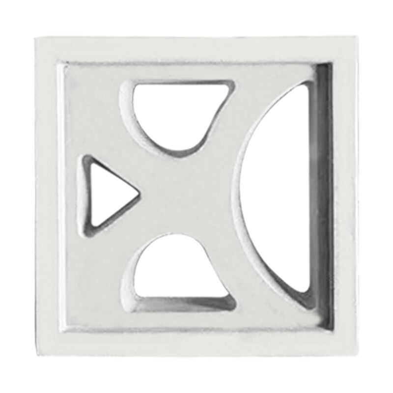 Vierkant cement Briesblok voor screening Ventilatie Gesinterde vuurstenen Gehoogde wand decoratie stenen