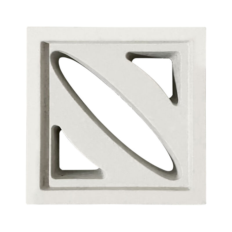 Tuinmuurplaten Cement Breeze Blocks Precast Beton Perforated Grid/Brick voor stijlvolle scheidingsmuren & accentmuren