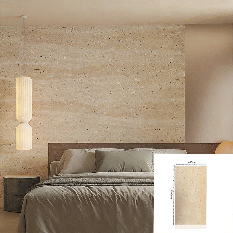 Flexibele wandtegel van zacht steenpaneel, wandbekleding voor interieur/exterieur wanddecoratie, lichtgewicht, eenvoudig te installeren