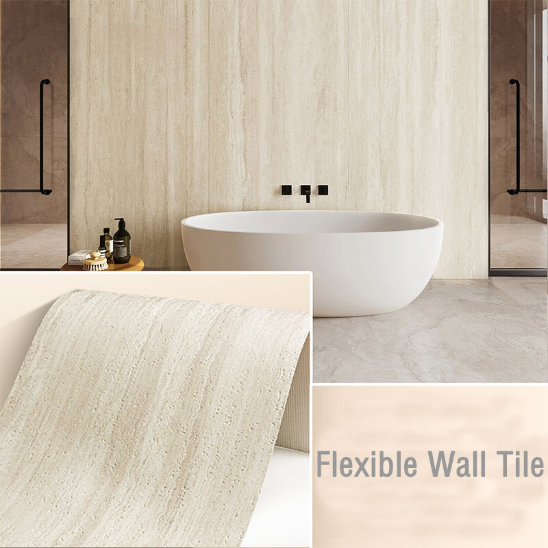 Flexibele Klei Muurtegel Steenfineer Panelen Milieuvriendelijke Interieur/Exterieur School Villa Hotel Wanddecoratie