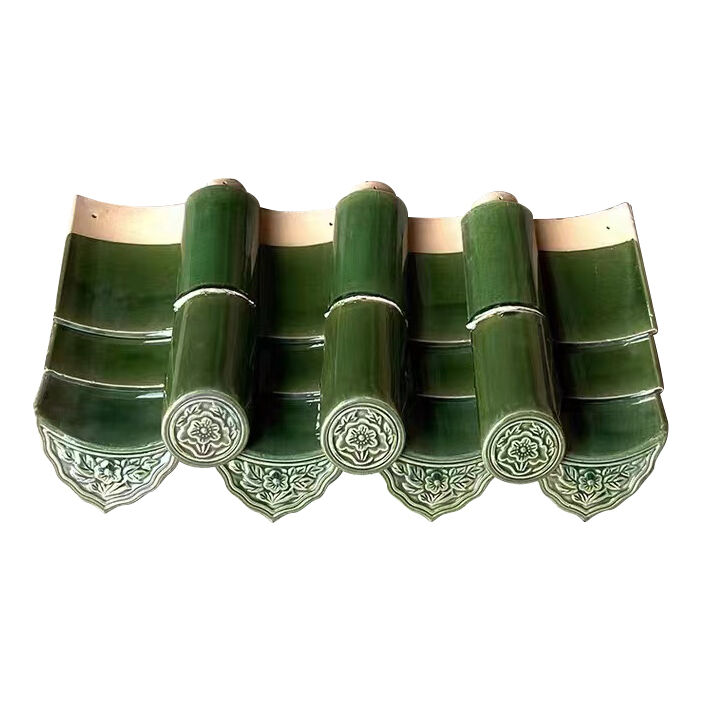 Antiek zeshoekig houten paviljoen met Chinese geglazuurde tegels Buiten Six-Corner Garden Villa Chinees landschap Gazebo Landschap Paviljoen Anti-corrosie