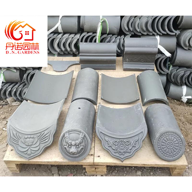 Tuin Gazebo/Paviljoen met Chinese grijze klei daktegels